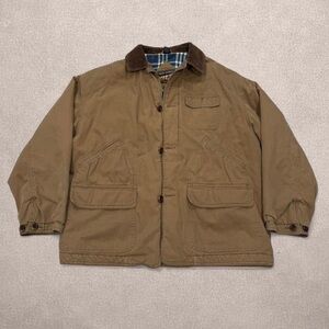 High Sierra Brown Corduroy-Collar Field Jacket